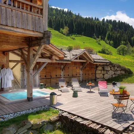 5★, 15 Pers, Spa, Sauna, Jardin Privé à - Fr-1-304-304 * La Clusaz